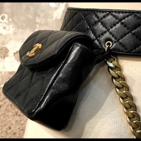 Chanel Bag Rare Vintage Mini Fanny Pack Belt - Picture 7 of 8